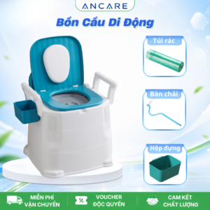 Bồn Cầu Di Động Có Tay Vịn Cho Người Già, Bà Bầu – Đa Năng, Tiện Lợi Tại Nhà