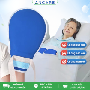 Găng Tay Chống Cào, Chống Trầy Xước Cho Người Già & Bệnh Nhân – Bảo Vệ Da, Hỗ Trợ Người Hay Tự Cào/Kích Ứng Tay