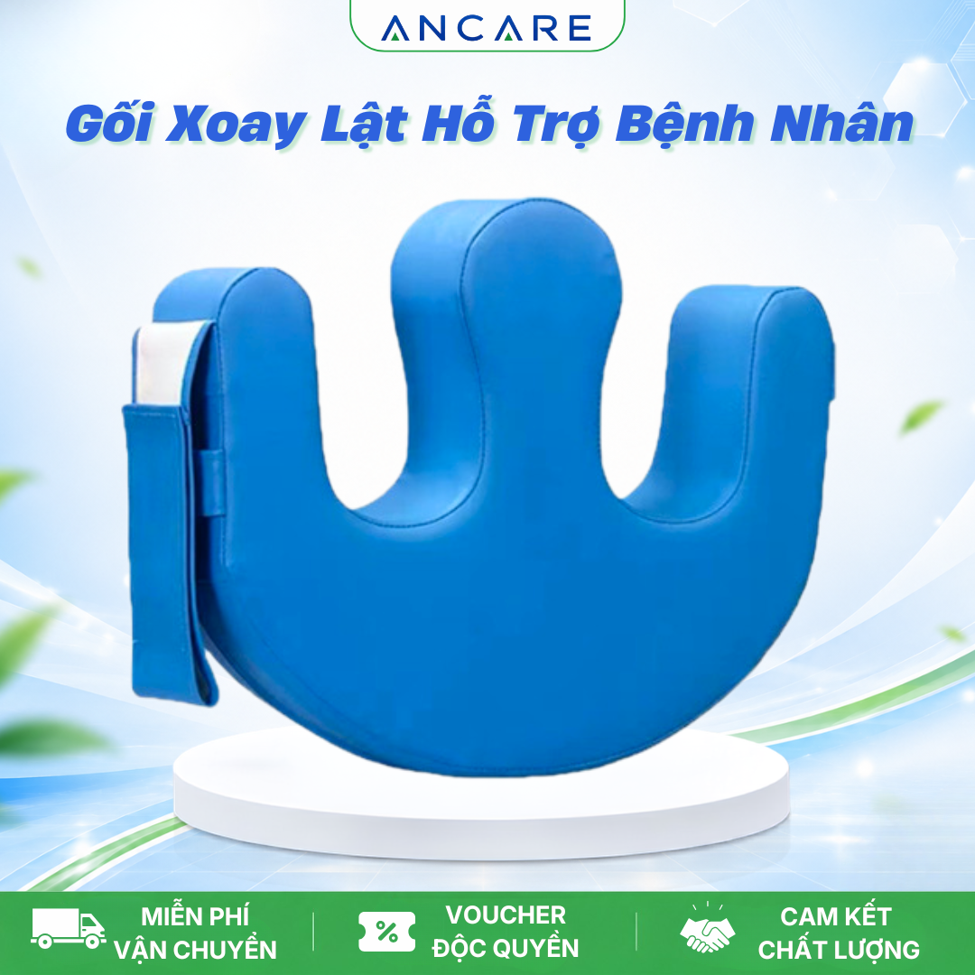 Gối Lật Bệnh Nhân Đa Năng – Hỗ Trợ Chăm Sóc Người Già, Người Bệnh Khó Cử Động – Bền Đẹp, Dễ Vệ Sinh