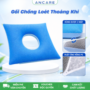 Miếng Đệm Chống Loét Thoáng Khí - Đệm Lót Mông, Hông, Tay Chân Cho Người Già Nằm Liệt Giường, Người Tai Biến