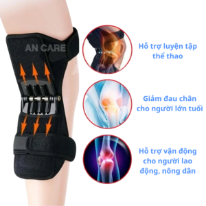Alternative view of Đai Trợ Lực Đầu Gối – Hỗ Trợ Vận Động, Giảm Áp Lực Khớp Gối, Thoải Mái Cho Người Già & Thể Thao