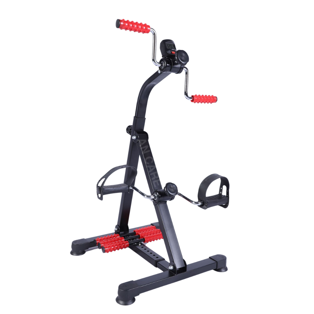 Xe đạp 2 tầng tập vận động tay chân tại nhà cho người già, người sau tai biến - Ảnh 5