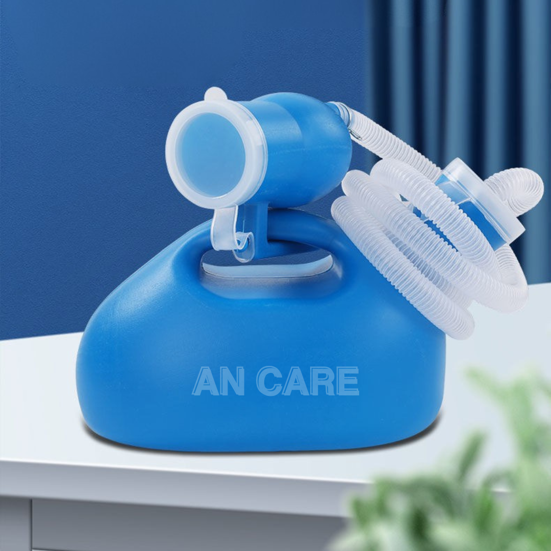 Bô Tiểu Nam Cho Người Già, Người Bệnh – Bình Đi Tiểu 2L Có Ống Dài Chống Đổ, Tiện Dụng Tại Giường - Ảnh 6