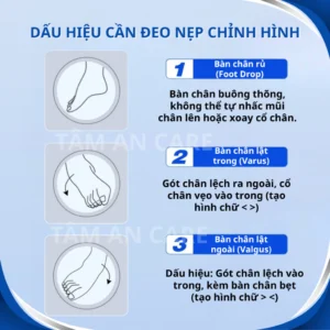 Alternative view of Nẹp Chỉnh Hình Bàn Chân Rũ Sau Tai Biến - Đai Hỗ Trợ Phục Hồi Chức Năng, Chỉnh Lệch Cổ Chân, Yếu Chân Mất Lực